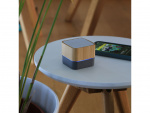 Bluetooth Mini Houten Luidspreker voor Kantoor, Grijs