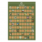 100 Gerechten Bucket List Poster 100 Gerechten Bucket List Poster