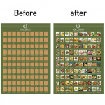 100 Gerechten Bucket List Poster 100 Gerechten Bucket List Poster