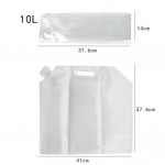 Opvouwbare watercontainer 10L met handvat en kraan