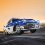 Hot Road Muscle radiografisch bestuurbare politieauto