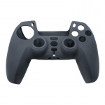 Siliconen grip voor controller PS5, Zwart Siliconen grip voor controller PS5, Zwart