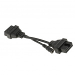 16-pins naar 12-pins OBD2-adapter voor Mitsubishi 16-pins naar 12-pins OBD2-adapter voor Mitsubishi