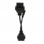 16-pins naar 12-pins OBD2-adapter voor Mitsubishi 16-pins naar 12-pins OBD2-adapter voor Mitsubishi