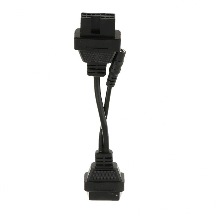 16-pins naar 12-pins OBD2-adapter voor Mitsubishi 16-pins naar 12-pins OBD2-adapter voor Mitsubishi