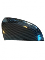 Zwarte spiegelkappen voor zijspiegels van Audi Q5 2018-2021 Zwarte spiegelkappen voor zijspiegels van Audi Q5 2018-2021