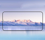 2-pack iPhone 14 Plus screenprotector van 9H gehard glas, zwart frame