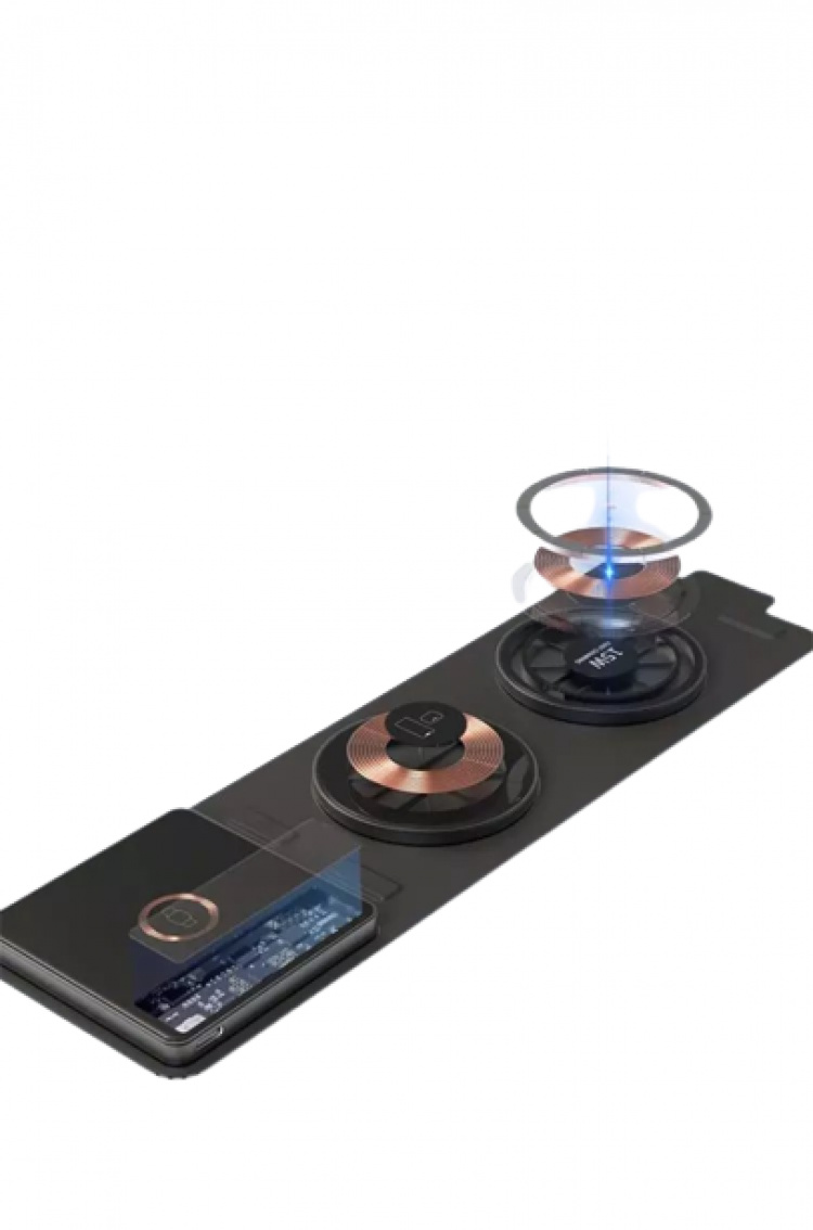 Magnetische draadloze oplader 3-in-1 voor iPhone 12/13/14/15, iWatch, Airpods