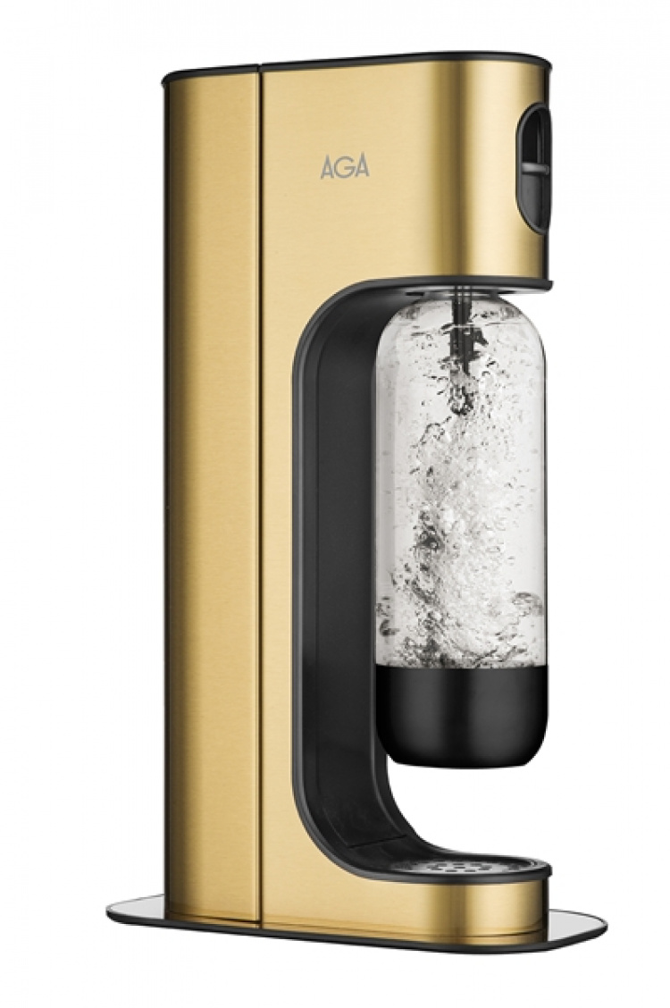 AGA EXCLUSIEF BRASS BLACK 2 PET Carbonator/carboneerpatroon 