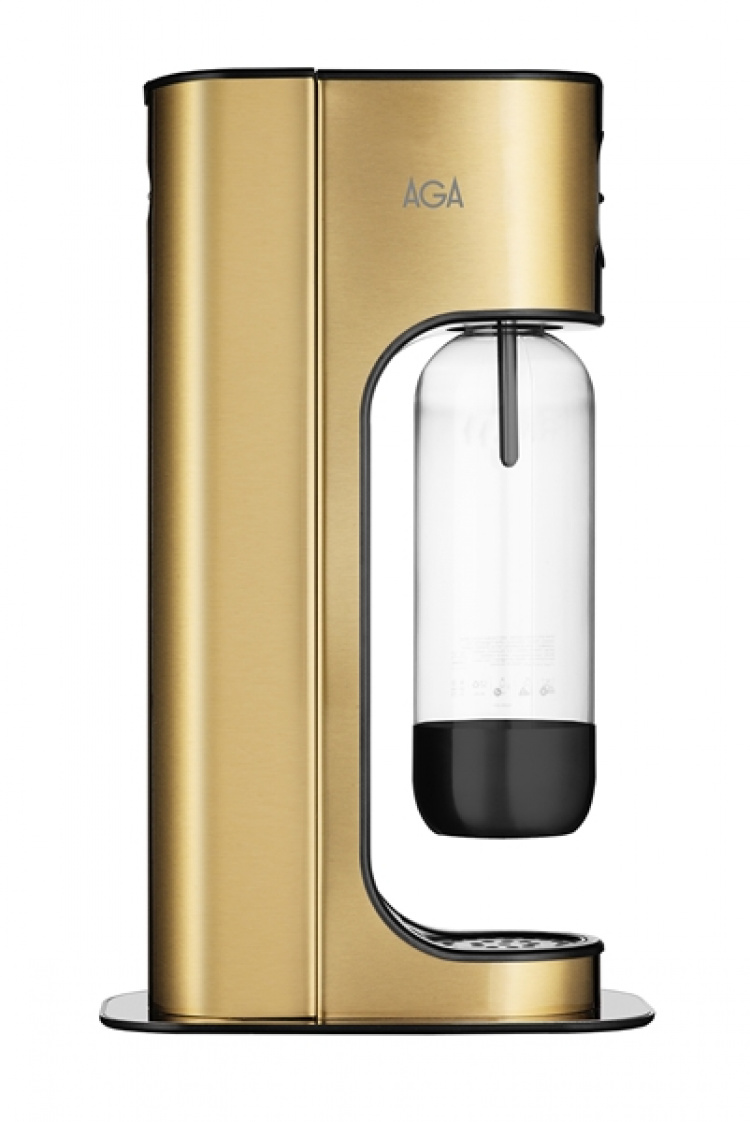 AGA EXCLUSIEF BRASS BLACK 2 PET Carbonator/carboneerpatroon 