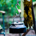 Statiefhouder met haak Statiefhouder met haak