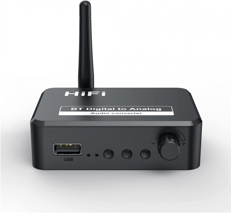 Bluetooth audiocomverter, Digitaal naar Analoog