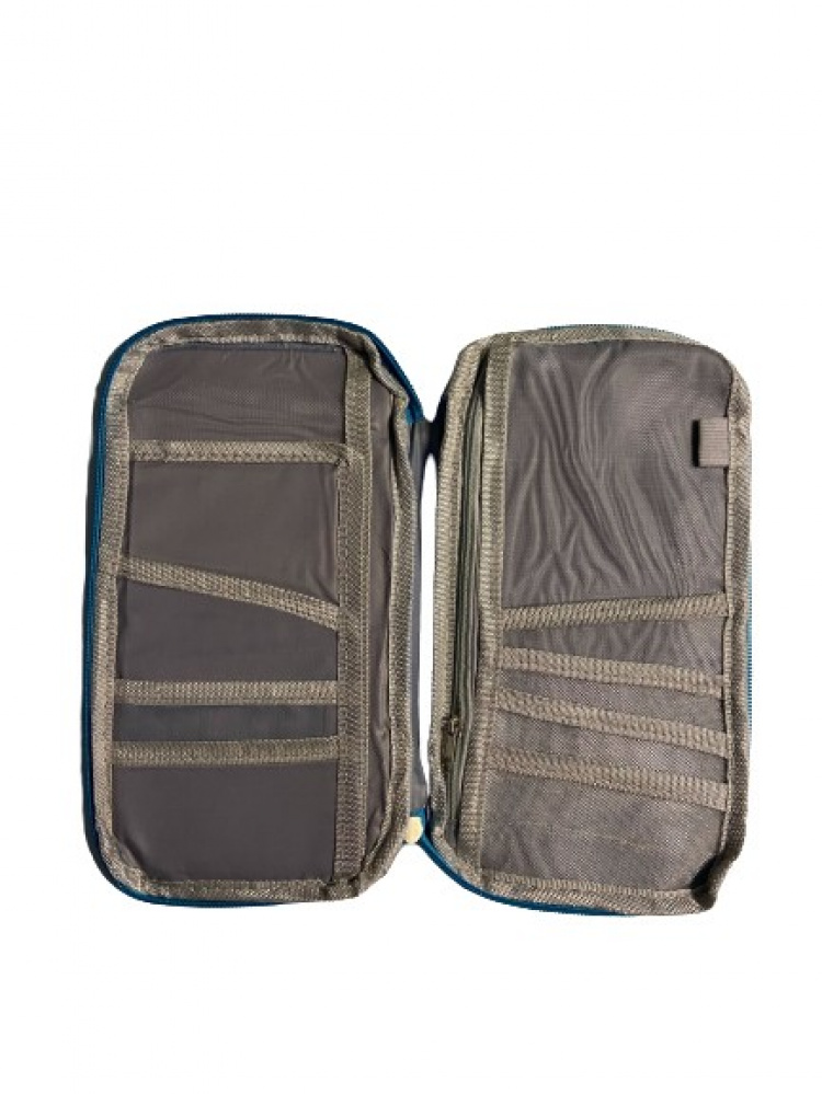 Reisportemonnee voor paspoort en reisdocumenten, Blauw