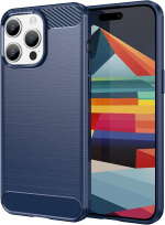 TPU hoesje voor iPhone 15 Plus, blauw