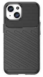 TPU hoesje voor iPhone 15 Plus, zwart