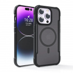 Hoesje compatibel met MagSafe voor iPhone 15 Pro, zwart