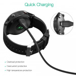 Magnetische oplaadkabel voor Galaxy Watch 3/4/4 Classic/5/5 Pro/Active 1/2