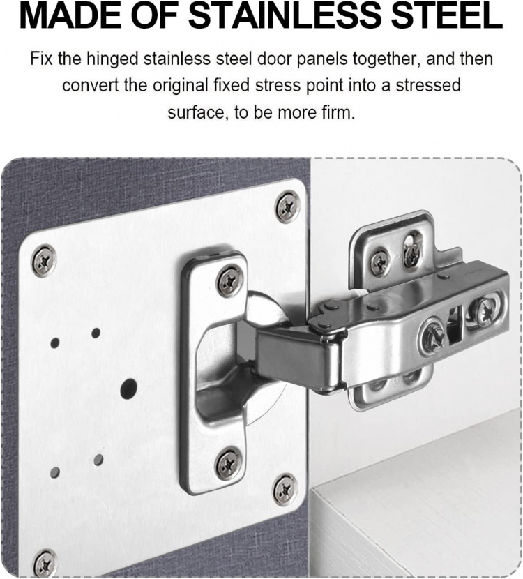 Scharnier reparatieplaat 4 stuks