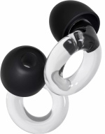 Geluidsonderdrukkende oordopjes, Transparant