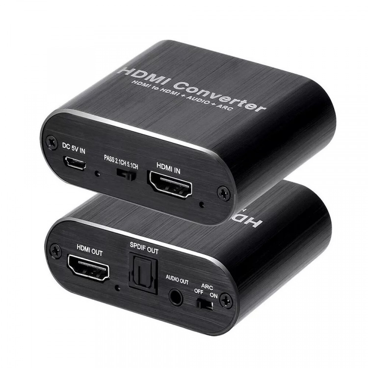 HDMI-converter HDMI naar HDMI+Audio+ARC HDMI-converter HDMI naar HDMI+Audio+ARC