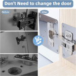 Scharnier reparatieplaat 2-pak