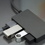 USB 3.0 HUB 4-poorts ultradun