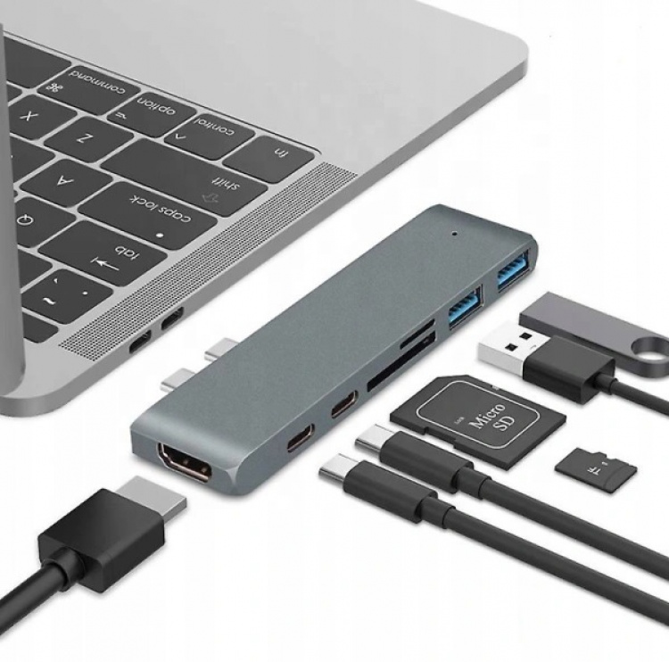 USB-hub voor Macbook Pro/Air