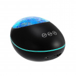 Lucky Stone Oceaan LED Projectielamp met Afstandsbediening, Zwart Lucky Stone Oceaan LED Projectielamp met Afstandsbediening, Zwart