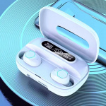 M9 True Wireless-hoofdtelefoon voor in de oren, wit M9 True Wireless-hoofdtelefoon voor in de oren, wit