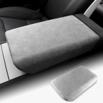 Armsteunhoes voor Tesla Model 3 & Y, Lichtgrijs Armsteunhoes voor Tesla Model 3 & Y, Lichtgrijs