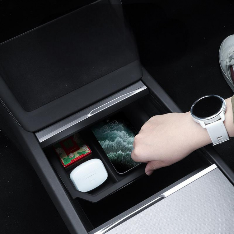 Opbergbox met sorteervakken voor Tesla Model 3 Highland