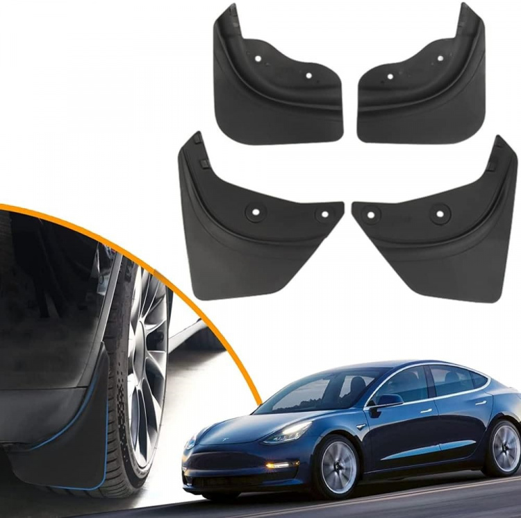 Voor- en achterspatborden voor Tesla Model Y