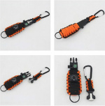 Overlevingspakket met 12 accessoires - Oranje Overlevingspakket met 12 accessoires - Oranje