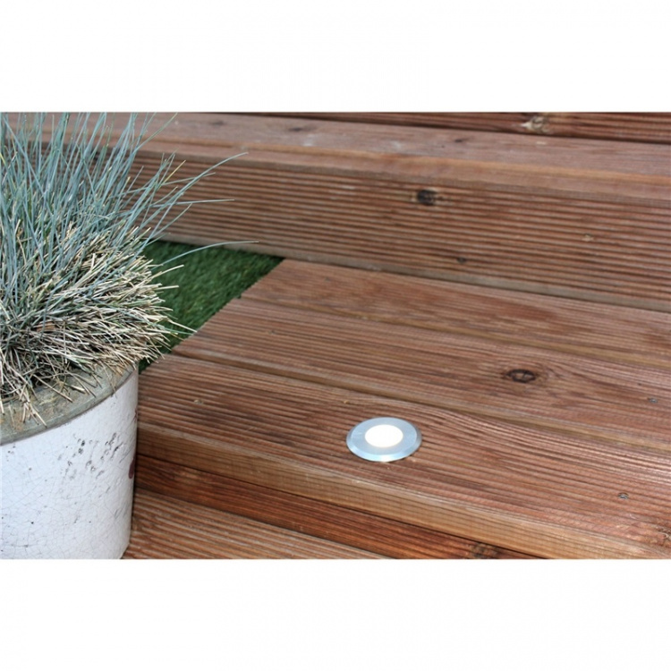 LightsOn Terra infälld armatur Alu LightsOn Terra infälld armatur Alu