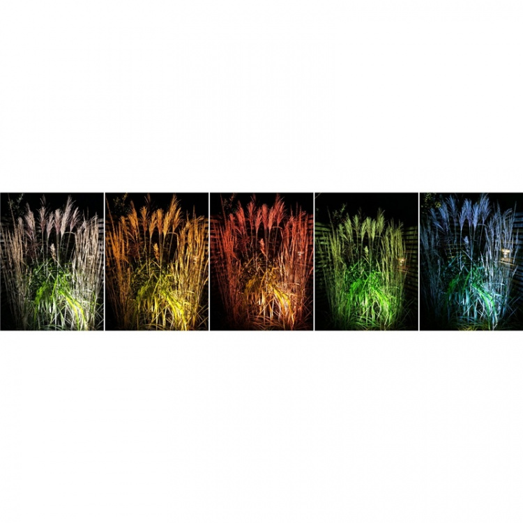 LightsOn Medusa Markspot med färgfilter