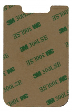 DELTACO Adhesive credit card holder, 3M adhesive, black DELTACO Adhesive credit card holder, 3M adhesive, black