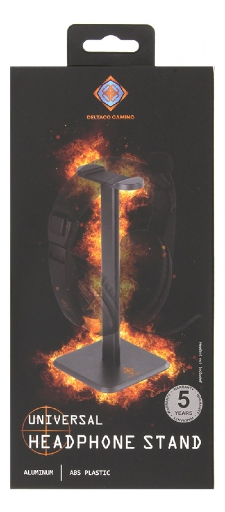 DELTACO GAMING zwarte headset-houder