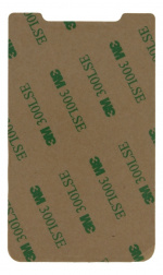 DELTACO Adhesive credit card holder, RFID blocking, 3M adhesive, black DELTACO Adhesive credit card holder, RFID blocking, 3M adhesive, black