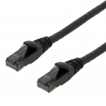 DELTACO High Flexible U/UTP Cat.6 patch cable, 24AWG, TPE, 2m, Black
