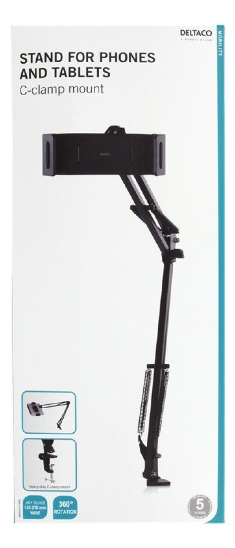 DELTACO Stand For Phones & Tablets 4