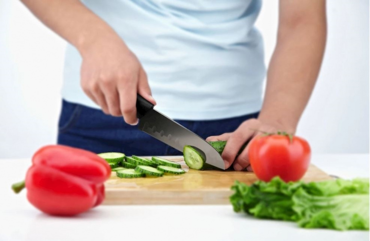 Progress Messenset met koksmes, broodmes en allesmes