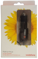 Autolader 1A Micro-USB en Mini-USB, Zwart