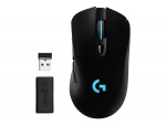 Logitech G703 - gamingmus - LIGHTSPEED med HERO - optisk - 6 knappar - trådlös