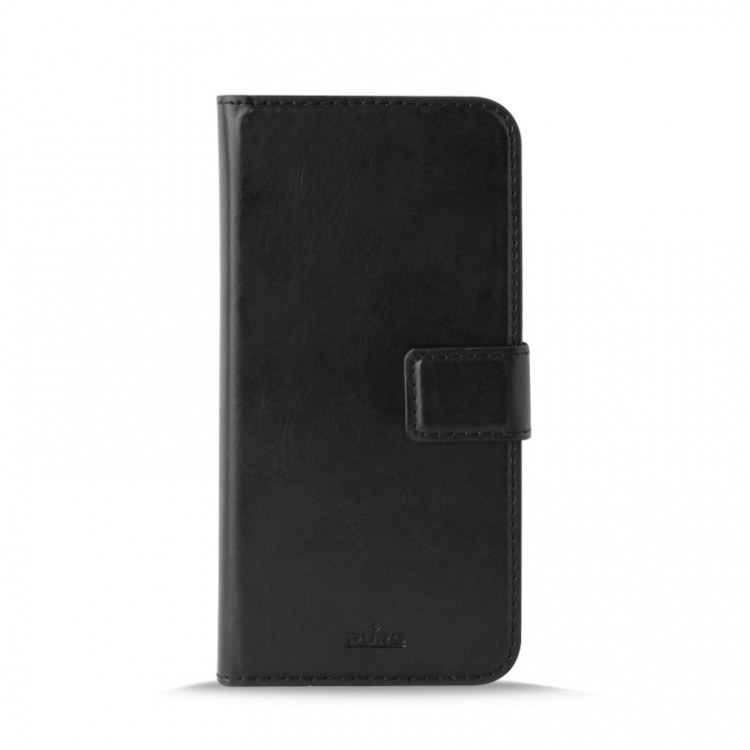 Puro Sony Xperia XA1, Portemonneehoesje Milano, Zwart Puro Sony Xperia XA1, Portemonneehoesje Milano, Zwart