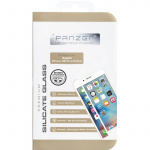 Panzer iPhone 6S/6 Plus, gebogen silicaatglas, wit Panzer iPhone 6S/6 Plus, gebogen silicaatglas, wit