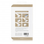 Panzer iPhone 6S/6 Plus, gebogen silicaatglas, zwart Panzer iPhone 6S/6 Plus, gebogen silicaatglas, zwart