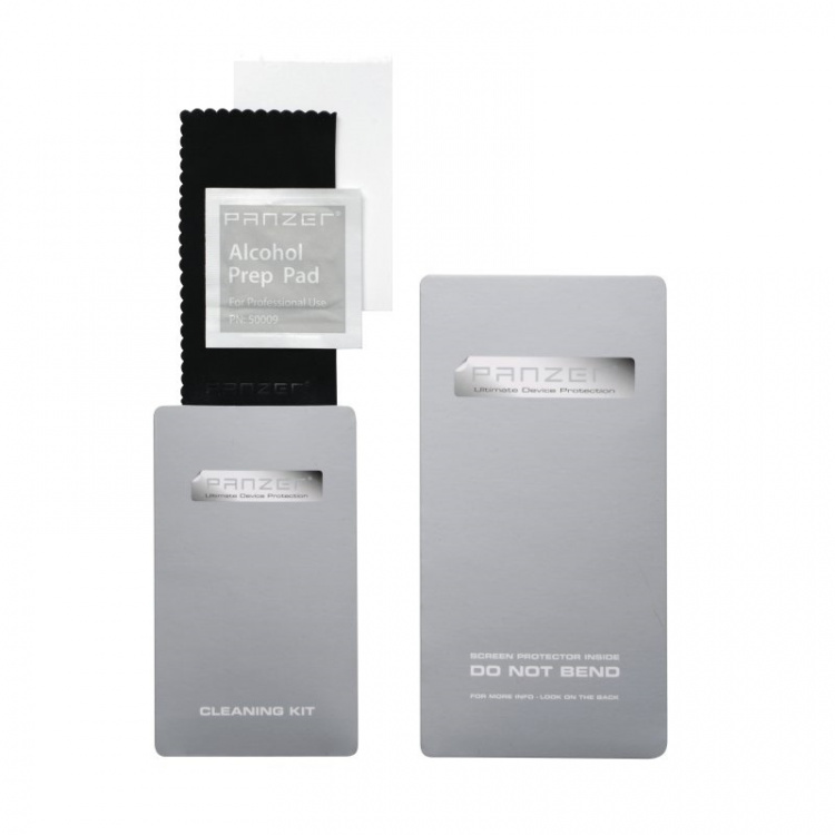 Panzer iPhone 6S/6 Plus, gebogen silicaatglas, zwart Panzer iPhone 6S/6 Plus, gebogen silicaatglas, zwart