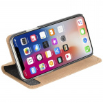 Krusell Sunne Portemonnee Hoesje voor iPhone Xr, Vintage Beige Krusell Sunne Portemonnee Hoesje voor iPhone Xr, Vintage Beige