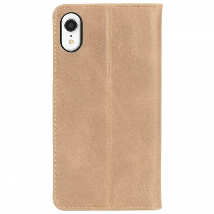 Krusell Sunne Portemonnee Hoesje voor iPhone Xr, Vintage Beige Krusell Sunne Portemonnee Hoesje voor iPhone Xr, Vintage Beige