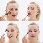 InnovaGoods Miset Houten make-up kwasten x5